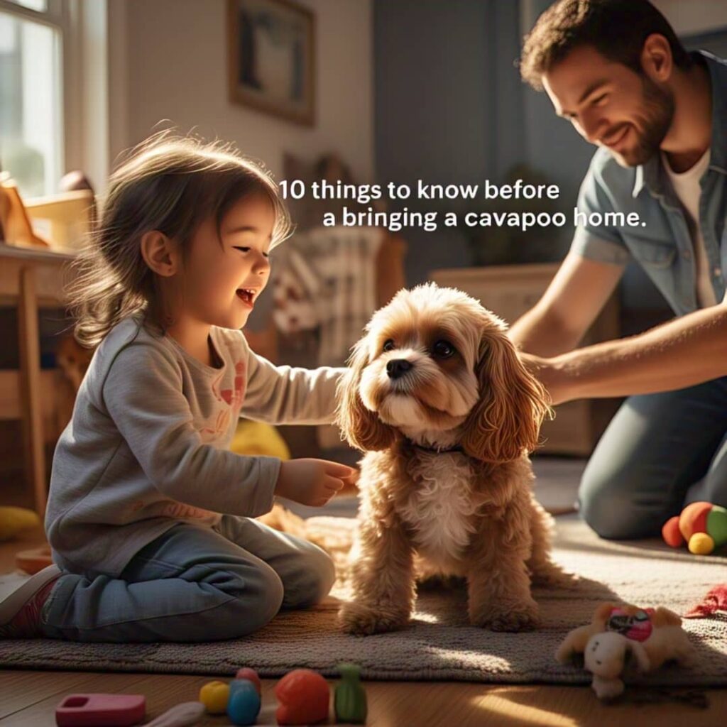 Cavapoo puppy